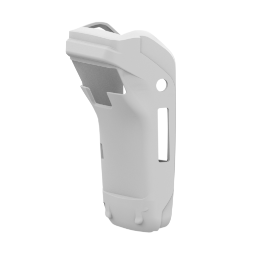 Coque de protection renforcée en silicone ajustée sur un TPE Ingenico Move 5000, conçue pour absorber les chocs et préserver l'appareil en cas de chute accidentelle.