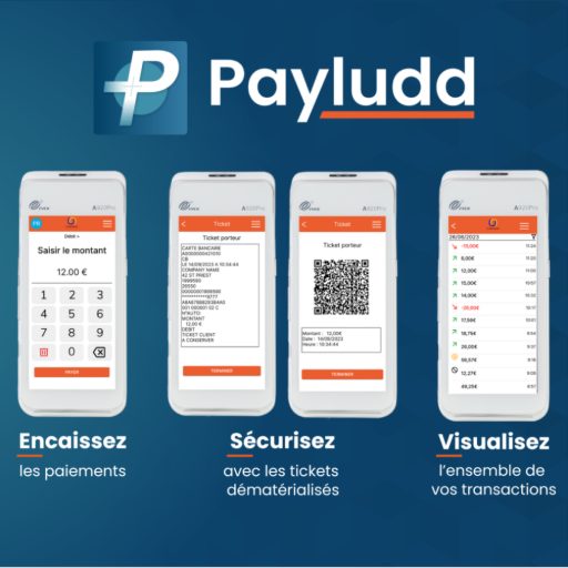 Avec Payludd, encaissez vos paiements, sécurisez vos tickets et visualisez l'ensemble de vos transactions.