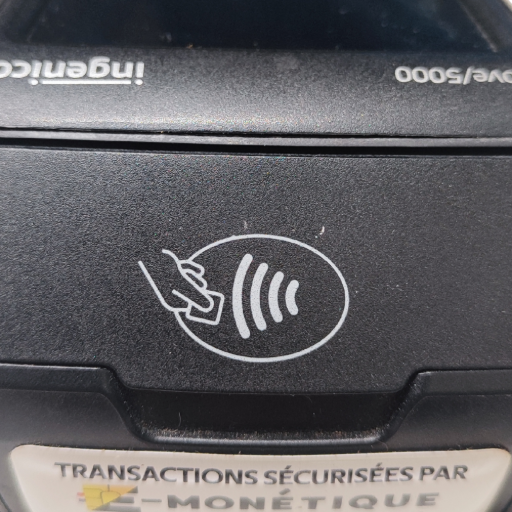 bouton capot papier sur tpe move 5000