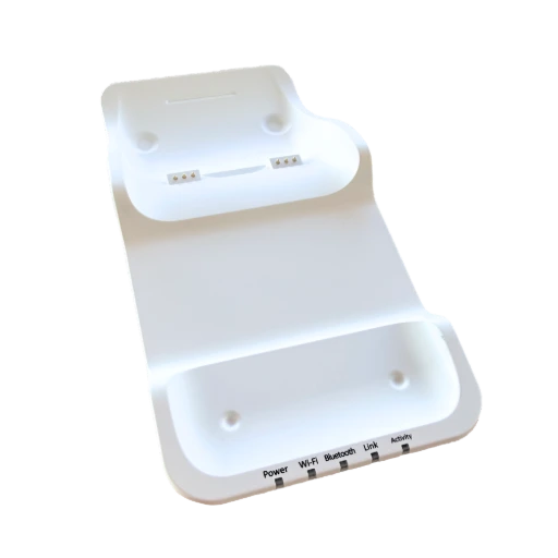 Socle de communication et de charge blanc vide pour le terminal de paiement PAX A920 Pro ICONIC
