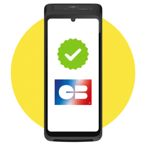 Certification GIE CB garantie sur toute la gamme Saturn. Commandez votre terminal ! TPE Castles S1F4 PRO certifié GIE Cartes Bancaires CB, gamme Saturn, sécurité PCI PTS 7.x
