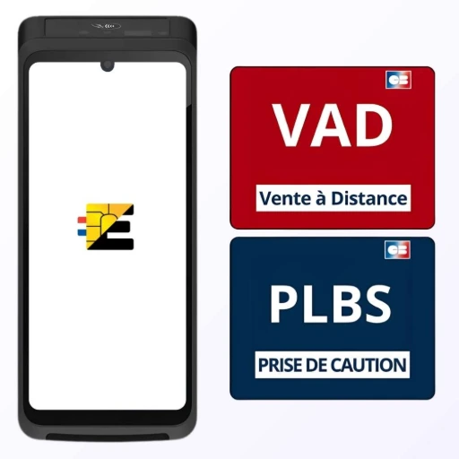 VAD et PLBS inclus nativement dans CastlePay FRv6. Demandez votre devis ! TPE Castles S1F4 PRO avec fonctions VAD Vente à Distance et PLBS Prise de caution incluses