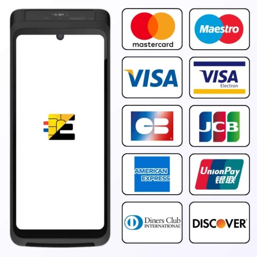 Acceptez toutes les cartes de paiement. Commandez votre S1F4 PRO ! TPE Castles S1F4 PRO compatible Visa, Mastercard, CB, JCB, American Express, UnionPay, Discover