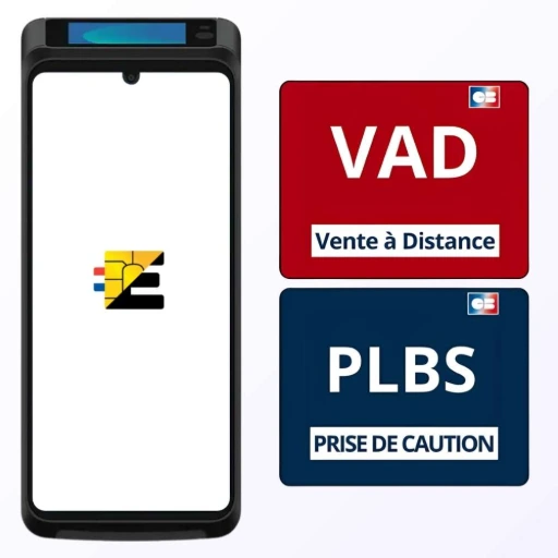 VAD et PLBS natifs sur le S1F4 MAX DUO. Découvrez toutes les fonctionnalités. TPE Castles S1F4 MAX DUO avec fonctions VAD vente à distance et PLBS prise de caution incluses