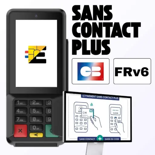 Dépassez la limite des 50 € sans contact avec le S1P2. Contactez notre équipe ! Castles S1P2 Sans Contact Plus FRv6 : paiements au-delà de 50 € sans insérer la carte