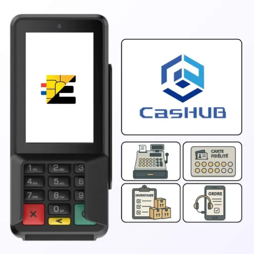 Boostez votre terminal S1P2 avec le CasHUB. Explorez les applications disponibles ! Terminal Castles S1P2 et plateforme CasHUB : écosystème d'applications Android pour TPE