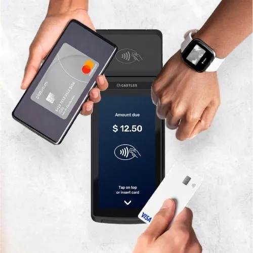 Équipez votre commerce avec le leader du marché. Contactez notre équipe. Paiement sans contact par smartphone et montre connectée sur TPE Castles S1F3 CT