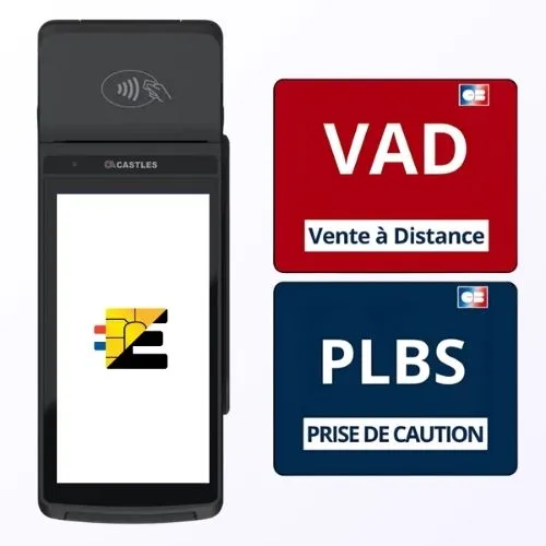 Simplifiez vos cautions et paiements par téléphone. Demandez un devis. Fonctionnalités de vente à distance VAD et prise de caution PLBS sur TPE Castles