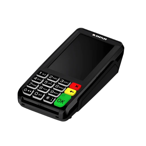 Fonctionnement autonome CastlePay FRv6, non compatible Nepting. Pinpad Castles V1P en mode autonome avec application CastlePay FRv6 sur TPE S1F3CT