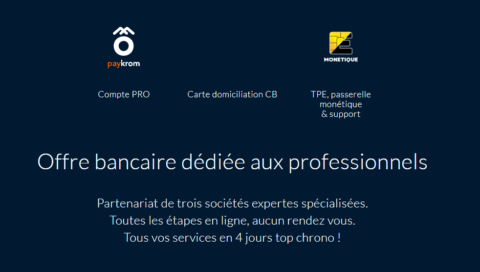 Offre bancaire dédiée aux professionnels Offre bancaire dédiée aux professionnels