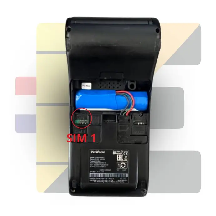 Verifone V240m Sim 1