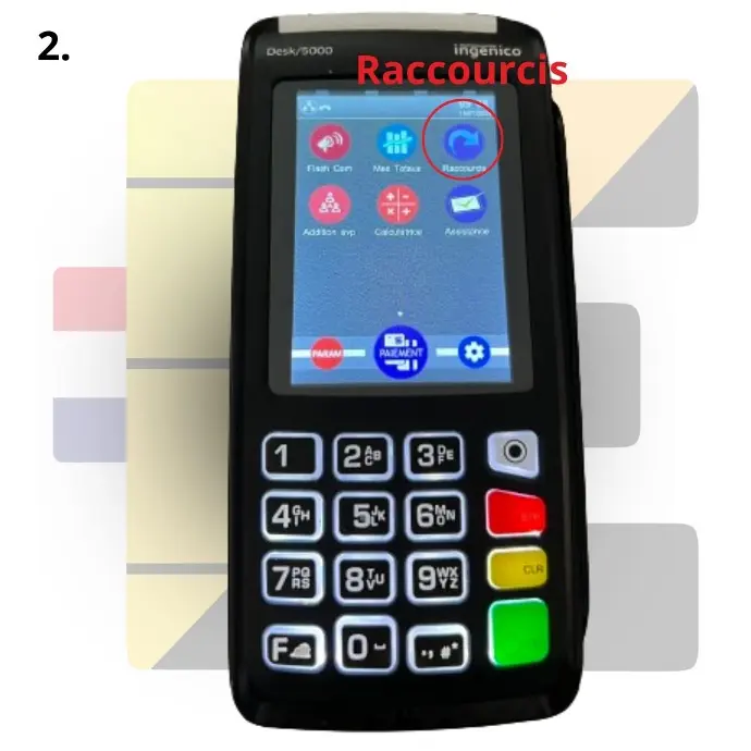 Desk 5000 Racourcis