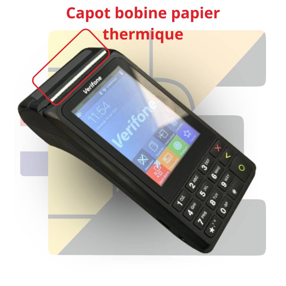 Verifone Capot Bobine Verifone Capot Bobine