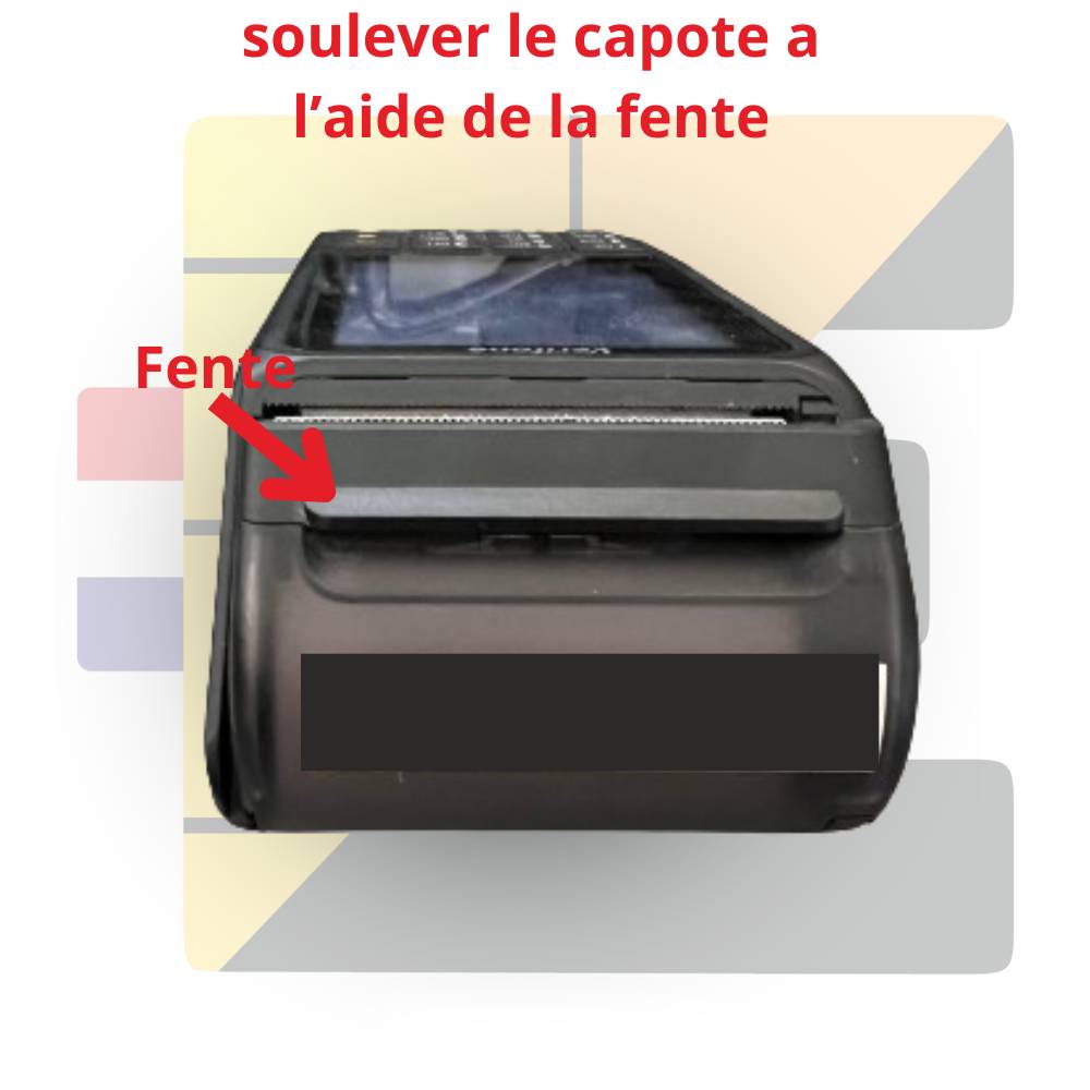 Verifone Capot Fente Verifone Capot Fente