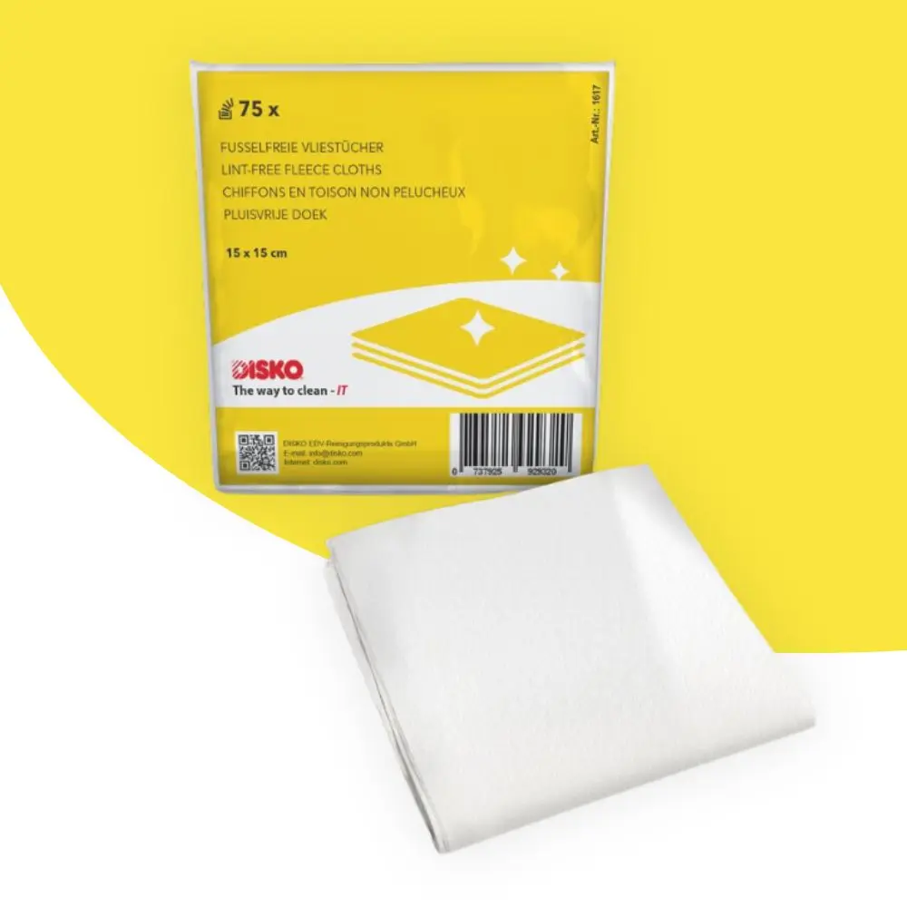 [DISKO-1617] Chiffons nettoyants non-tissés et secs (Lot de 10 chiffons)