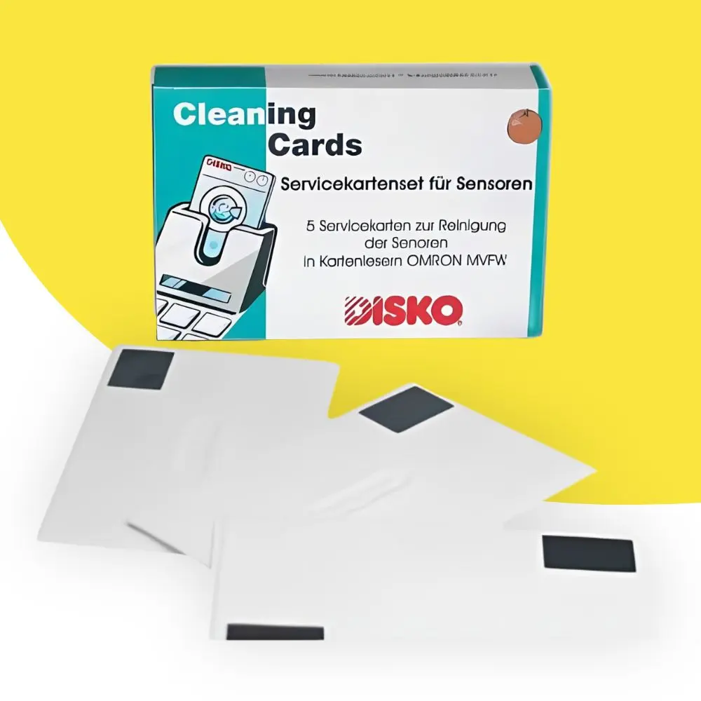 [DISKO-1560] Kit de nettoyage pour distributeurs de billets (2 cartes de nettoyage)