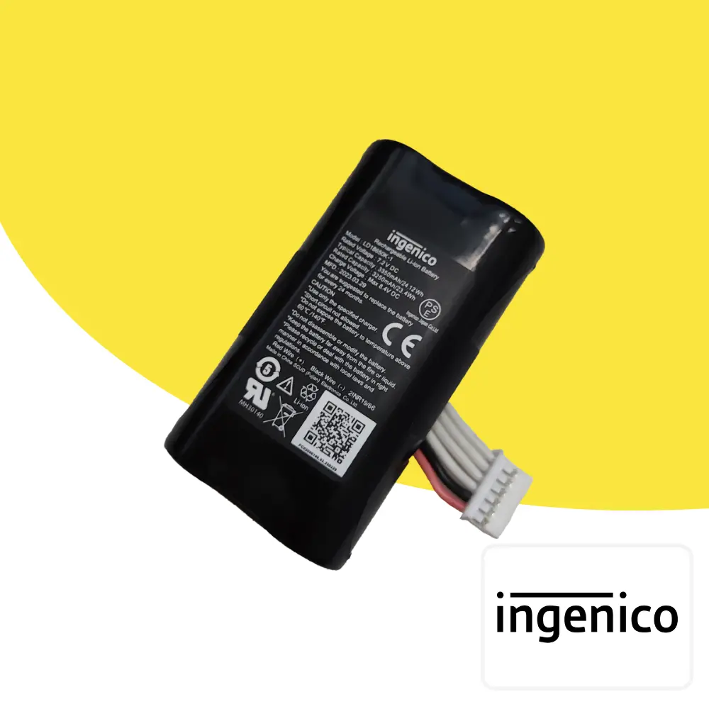 [PBI020188] Batterie TPE Ingenico DX8000 et DX6000