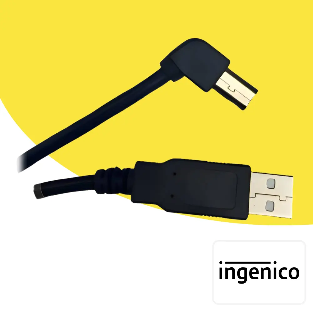 [KB005] Câble de liaison USB A vers USB B coudé